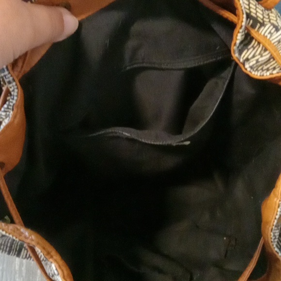 Canvas backpack purse - Picture 4 of 7